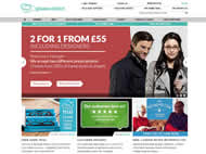 Glasses Direct website