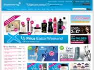 Superdrug website