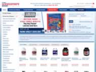 The Supplement Store website